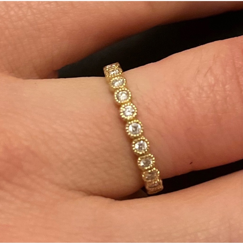 Sophia Fiori YELLOW GOLD Diamond Band